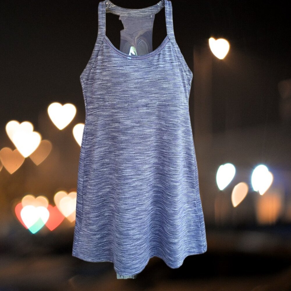 Women's Size L MPG Mondetta Performance Gear Tennis/Travel Dress Built-In Bra